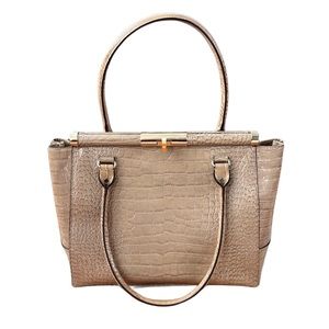 Kate Spade embossed croc Knightsbridge Satchel handbag